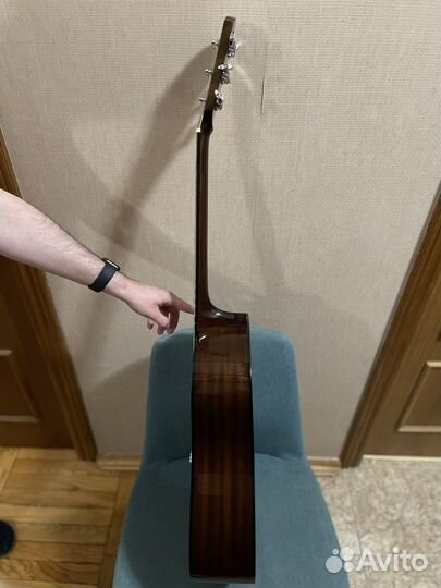 Акустическая гитара fender cd 60s natural