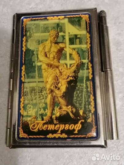 Блокнот с ручкой и зажим