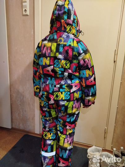 Зимний комбинезон для девочки 120