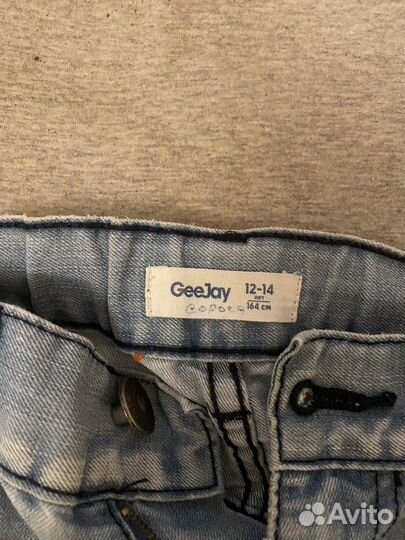 Джинсовые шорты gee jay