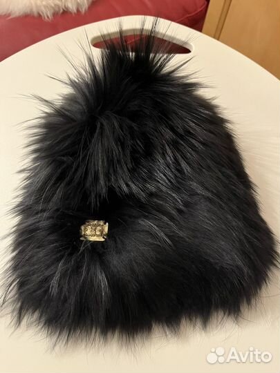 Шапка меховая just cavalli новая