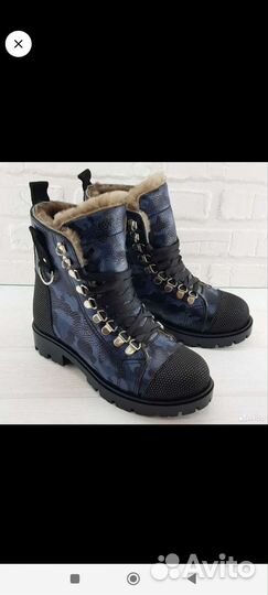 Берцы зимние для мальчика 34 размер