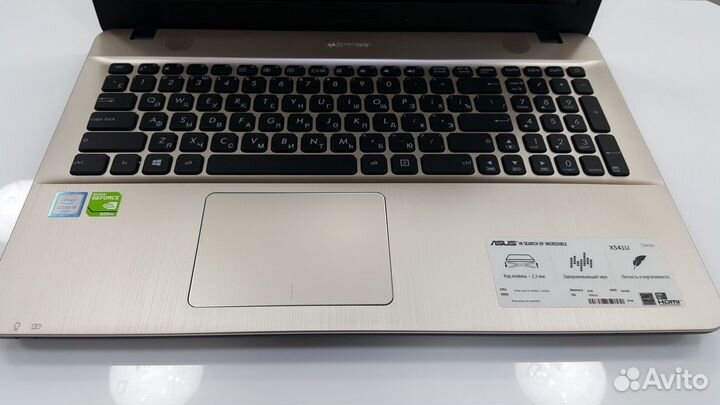 Asus 1920х1080 Core i3-6100 / nvidia 940mx