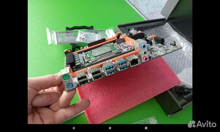 Материнская плата ddr 4 82 12ядер для Кровель.раб