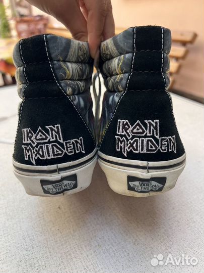 Кеды vans iron maiden