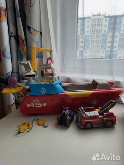 Щенячий патруль корабль оригинал