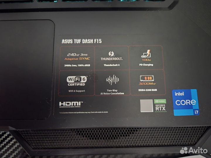 Asus Tuf Dash f15
