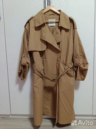 Тренч женский pull&bear оверсайз 48-50-52