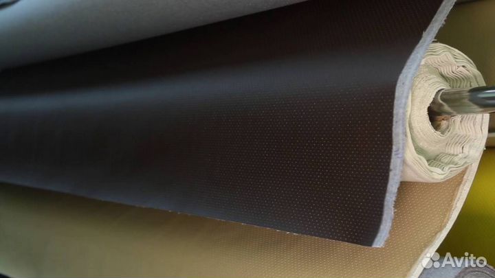 Чëрная экокожа для автотюнинга авто ширина 1,4