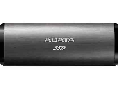 Внешний SSD A-Data 1Tb, серый (ASE760-1TU32G2-CTI)