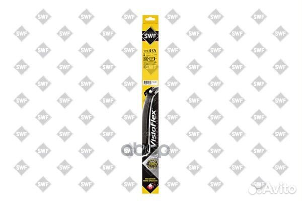 Щетка стеклоочистителя visioflex 650мм/580мм(ко