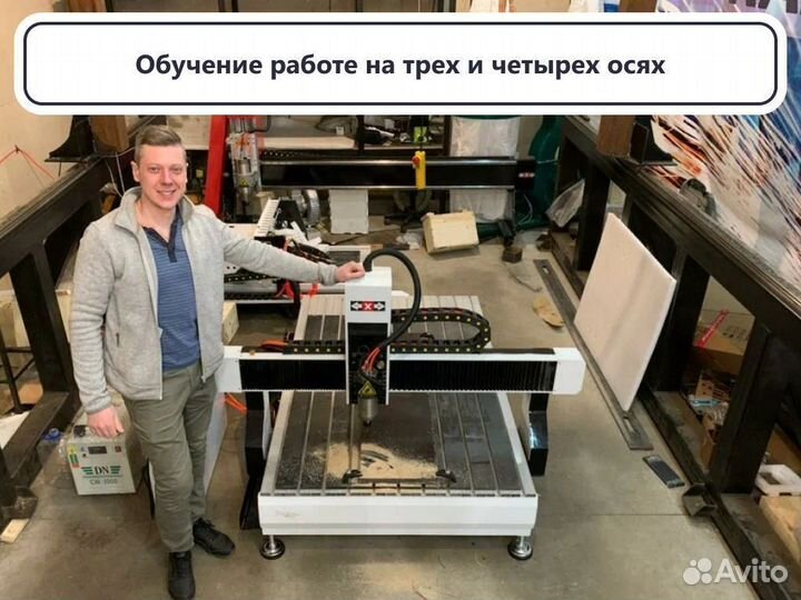 Фрезерный станок чпу 1500 х 900 х 200 мм (и др.) *