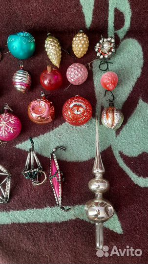 Елочные игрушки СССР