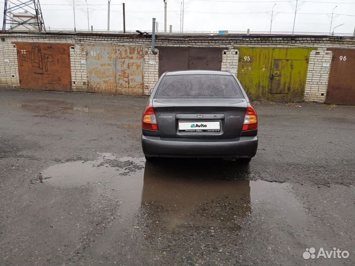 Hyundai Accent 1.5 МТ, 2007, 200 000 км