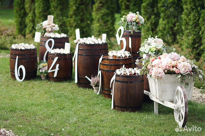 Бочки для фуршета