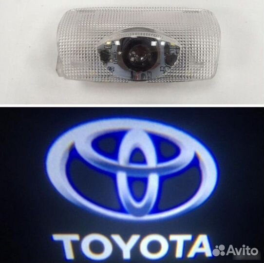 Штатная проекция логотипа Тойота