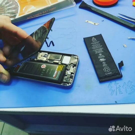 Ремонт iPhone, замена Кнопки, Камеры, Сенсора