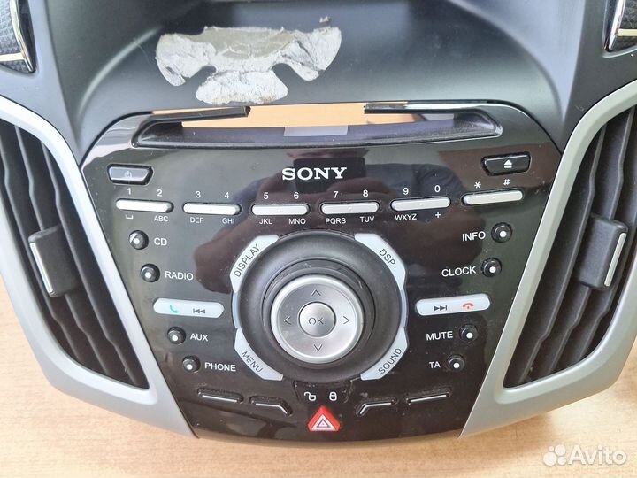 Магнитола sony ford focus 3