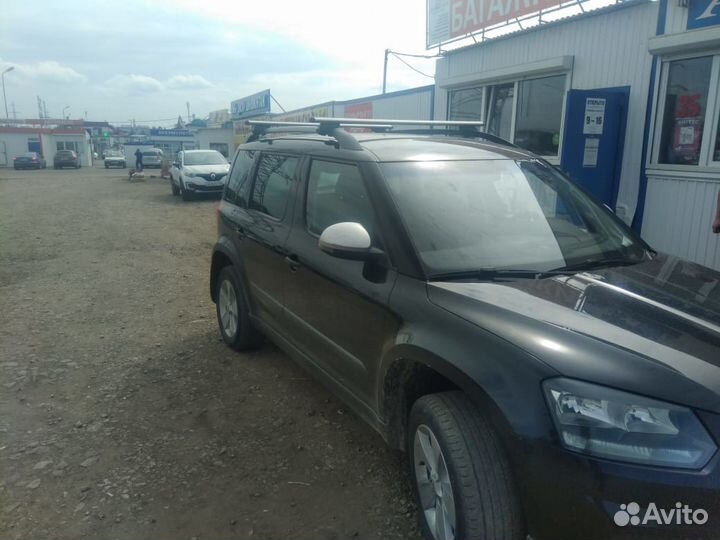 Багажник на рейлинги Шкода ети