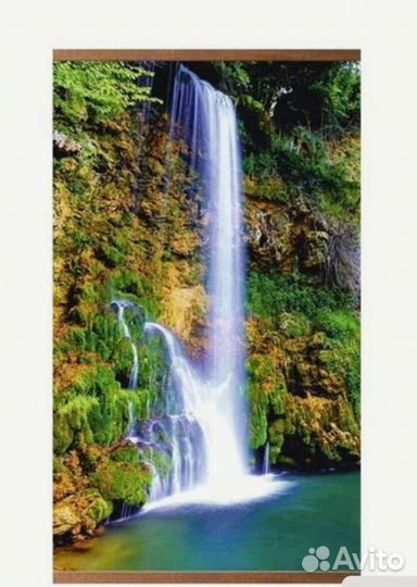 Обогреватель настенный домашний очаг Водопад