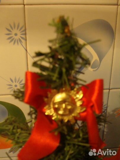 Елка декоративная 45 см. и Кувшин для полива