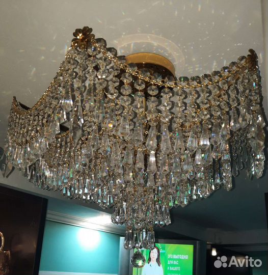 Люстра хрустальная Preciosa Чехия