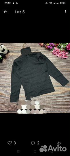 Водолазка новая на мальчика