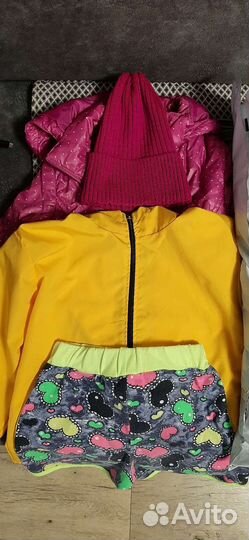 Детские вещи пакетом для девочек 128 134