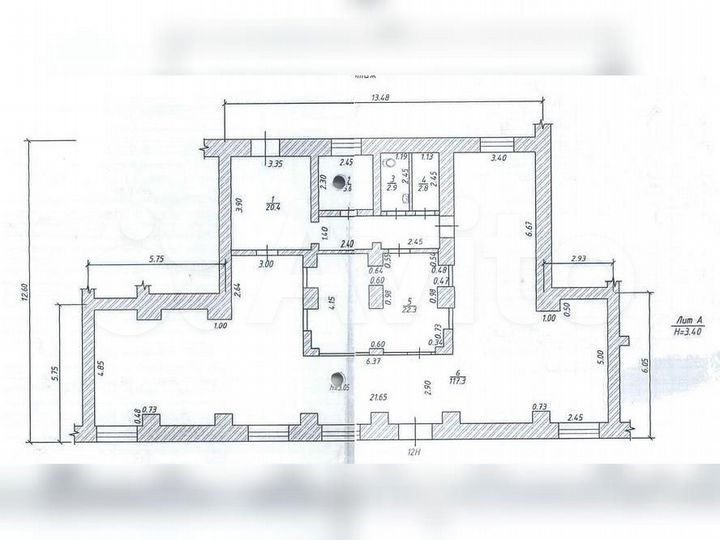 Торгово-офисное помещение 171,3 кв.м, г.Черногорск