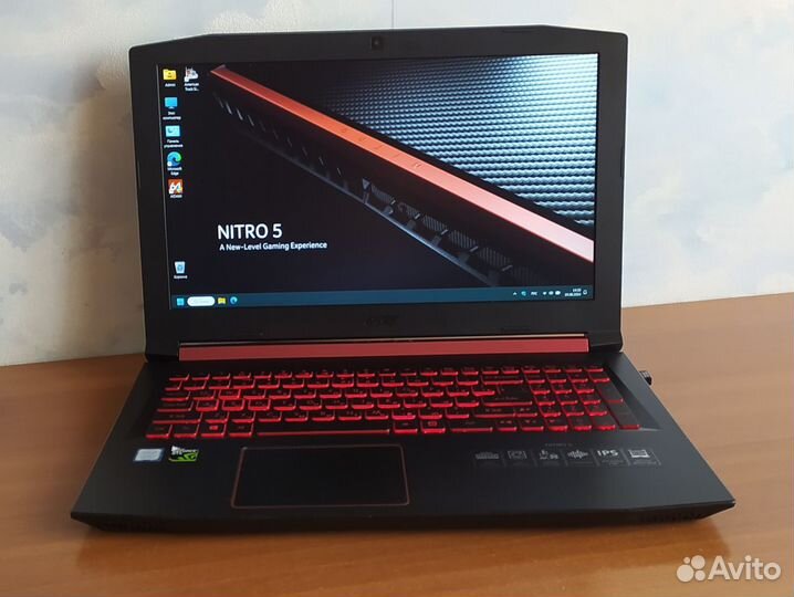 Acer Nitro 5 i7-8750H/ 16/ 256+1000/ 1050Ti 4Gb