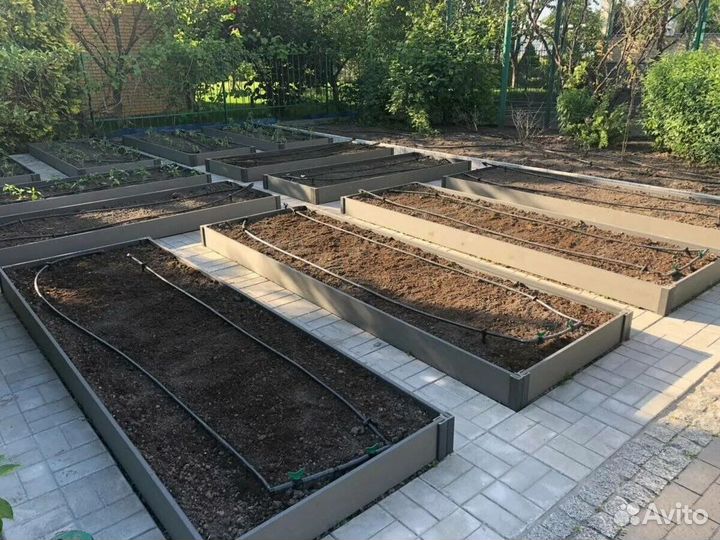 Грядки из шифера 1500*300*8