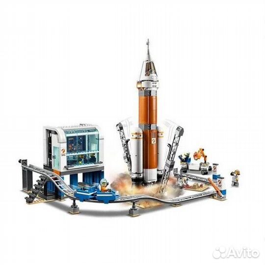 Конструктор Cities (873дет) 11387 Ракета для запус