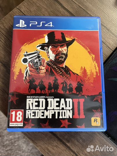 Red dead redemption 2 ps4 диск