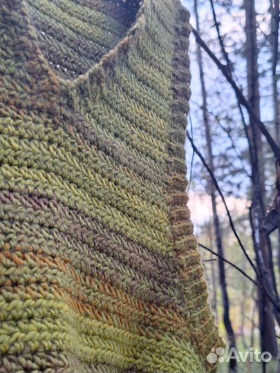 Жилетка вязаная