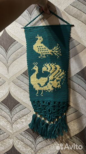 Макраме панно