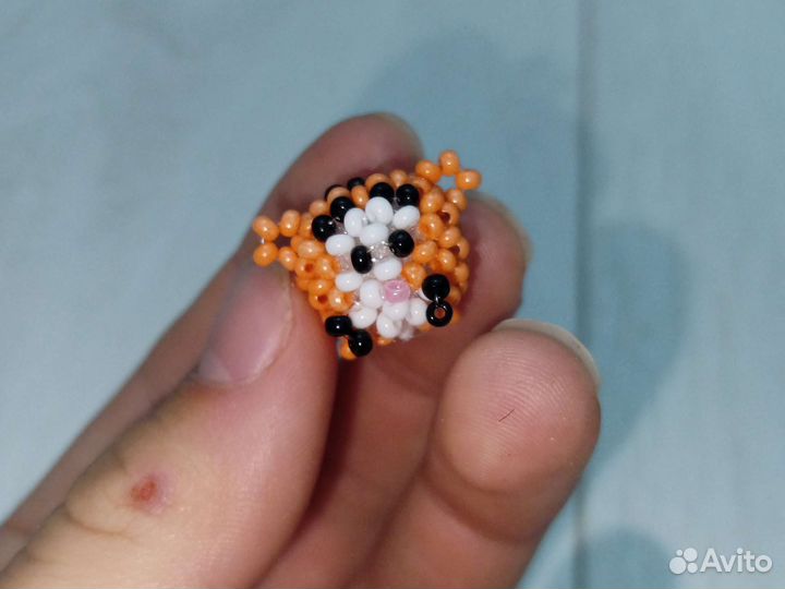 Мини амигуруми из бисера