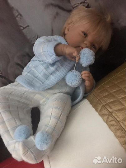 Новая Кукла Испания Реборн игровой плачет звук 50с