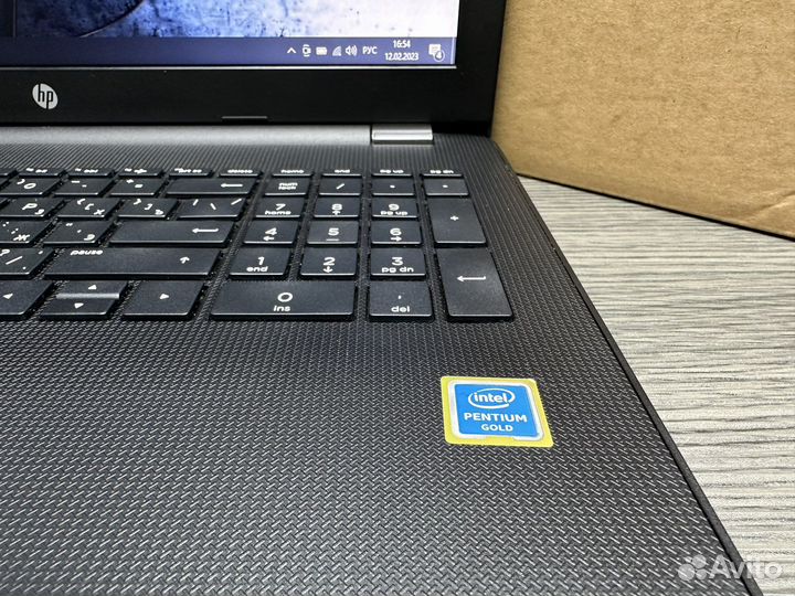 2021 тонкий HP 4 ядра Pentium gold 4Gb DDR4 SSD