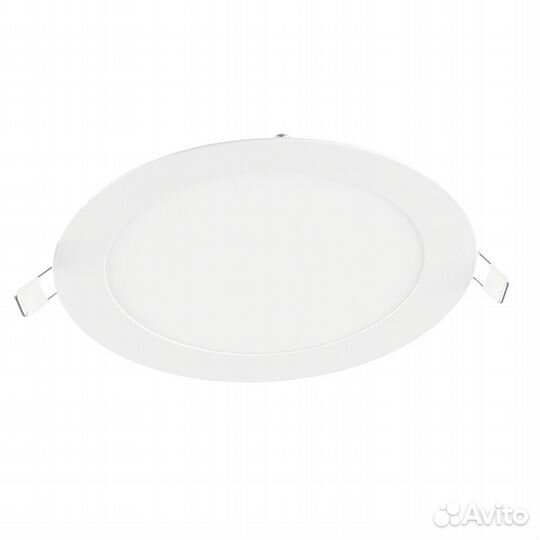 Светильник светодиодный встраиваемый 12 Вт 1140 Лм