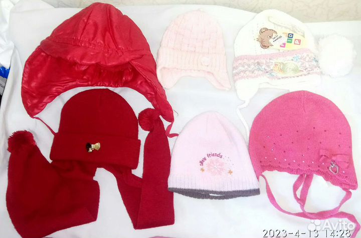 Шапки от 0 до 5 лет
