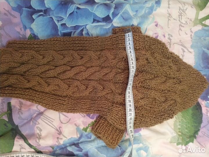 Свитер для терьера, таксы, длина спины до 45см