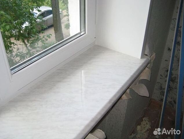 Подоконники пластиковые