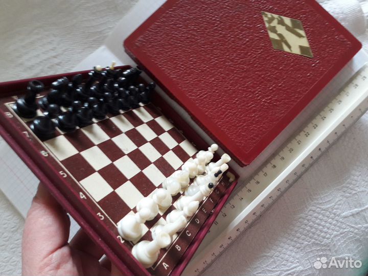 Шахматы магнитные дорожные СССР