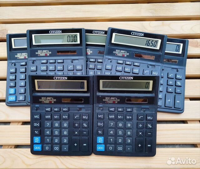 Калькулятор citizen sdc 888