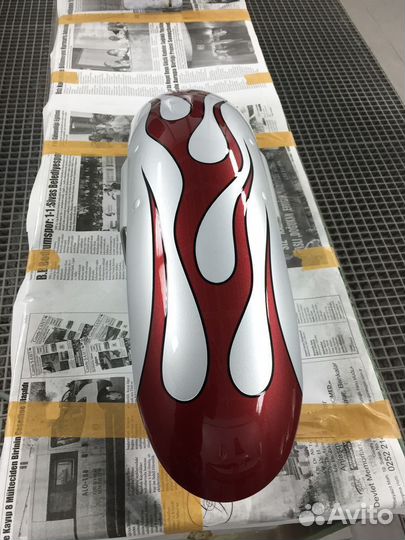 Реставрация шлема,мото