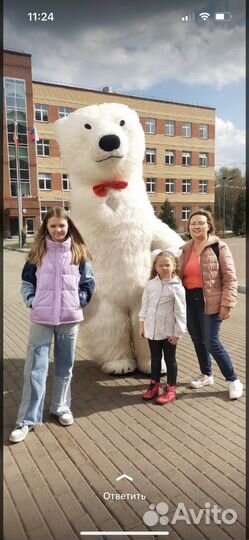 Аниматор мишка Тедди, Умка на праздник