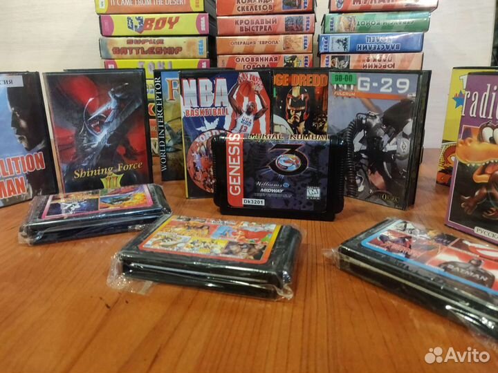 Картриджи для Sega