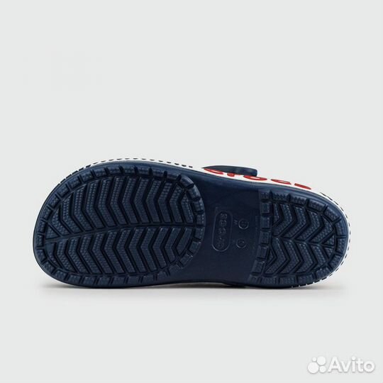 Сабо crocs Bayaband Cloc Blue White Points