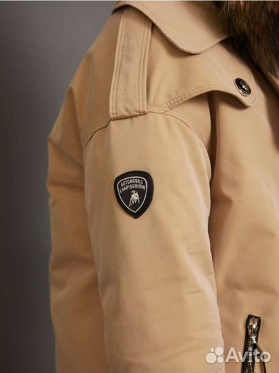 Парка женская с натуральным мехом