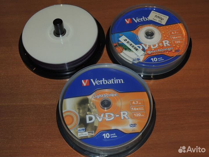 DVD диски принт LightScribe, глянцевые и матовые